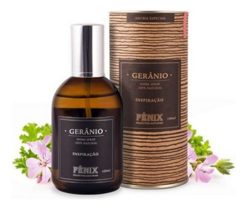 Home Spray Óleo Essencial Gerânio - Fênix 100ml