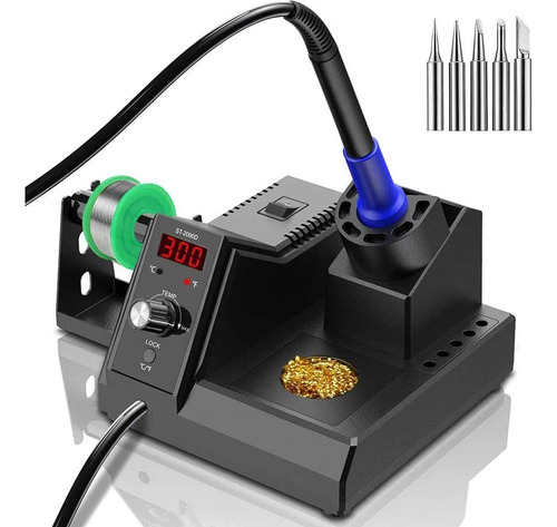 Estación De Soldadura Tfly, 110v 80w, Control De Temperatura