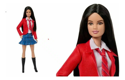 Kit 3 Boneca Barbie Mia Roberta E Lupita Rbd Rebelde De Luxo