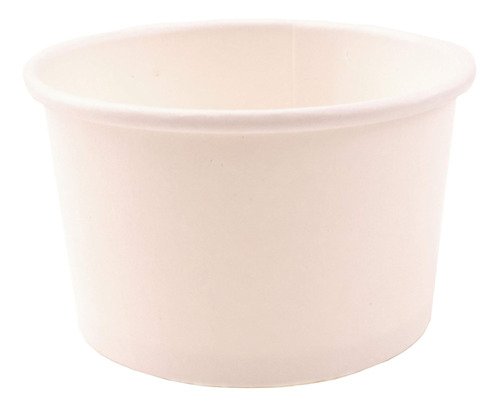 Vasos De Papel Para Helado De 4 Oz. (1000, Blanco) Perfecto 