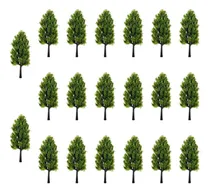 Comprar 20 Piezas Modelo Árboles Mini Diorama Árboles 6 Cm