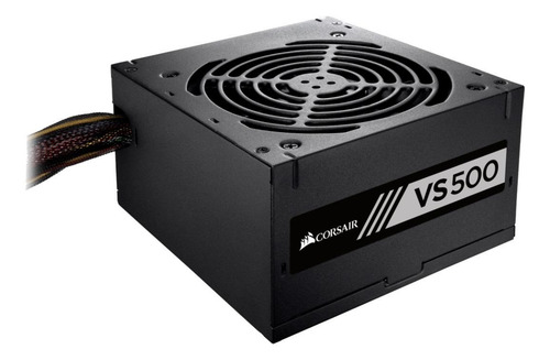 Fuente de poder para PC Corsair VS Series VS500 500W black 127V