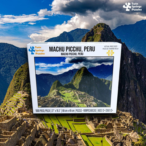 Machu Picchu PerĂș Twin Spring Goods Rompecabezas De 1000 Pie