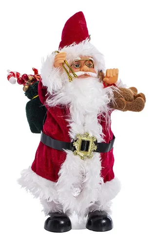 Figura Pequeña De Papá Noel, Adorno Decorativo Para Sala De