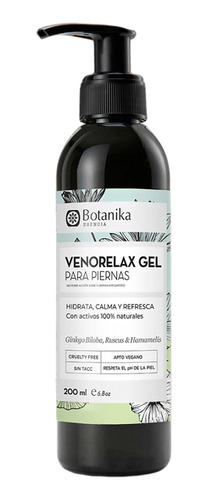 Venorelax Gel Para Piernas Circulación Calma Y Refresca