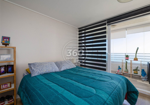 Reñaca, Cómodo Departamento Con Vista Al Mar De 2d 2b 2e 1b