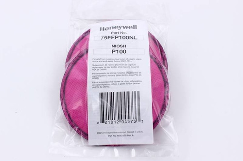 2 Filtros P100 Para Respirador/máscara Honeywell 75ffp100nl