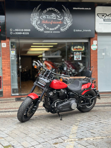 Harley Davidson Fat Bob 2020 Impecável Com 19.000 Km