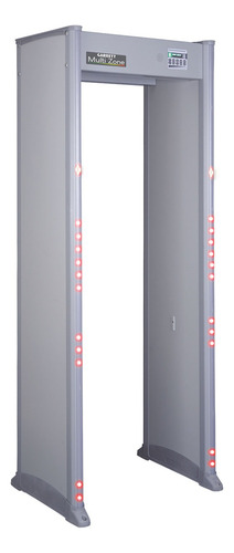 Marco Detector Metales/armas Garrett Multizone Can.oficial Gris
