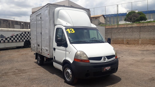 Imagem 4 de 14 de Renault Masteri 2.5 Ano 2013 Bau Aluminio,somente Venda!!