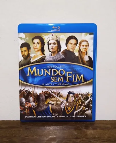 Mundo Sem Fim Coleção Completa Bluray Box Novo E Original