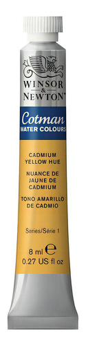 Pintura Acuarela Cotman Winsor Newton Tubo 8ml Color Escoger Color Cadmium Yellow Hue - Amarillo Cadmio