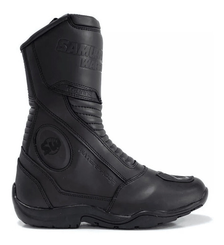 Imagen 2 de 8 de Botas Moto Samurai Warrior Touring Cuero Protecciones Md