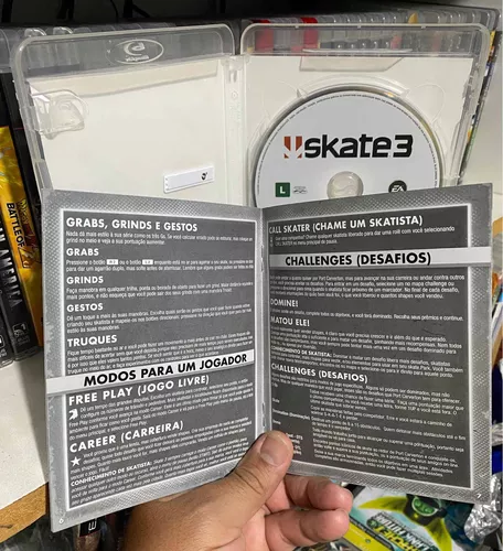 Skate 3 - Ps3 Playstation 3 Jogo de Skate Disco Mídia Física Original
