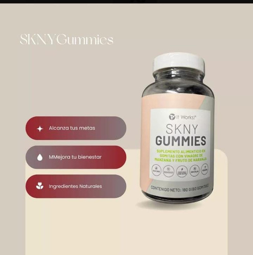 Gummies It Works 60 Gomitas Quema Grasa
