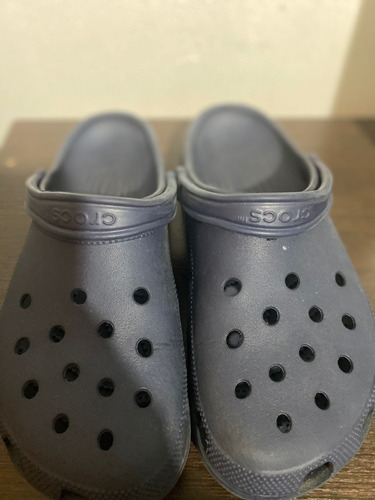 Crocs Originales Unisex Hombre Mujer Ojotas Azul Sandalias 