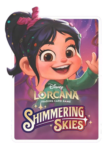Caixa de reforço Lorcana Disney Tcg Shimmering Skies C/24 envelopes em inglês