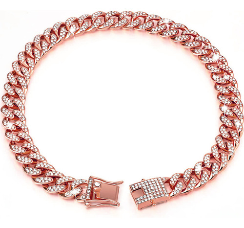 Collar Para Perro Con Eslabones Cubanos, Collar Para Perro C