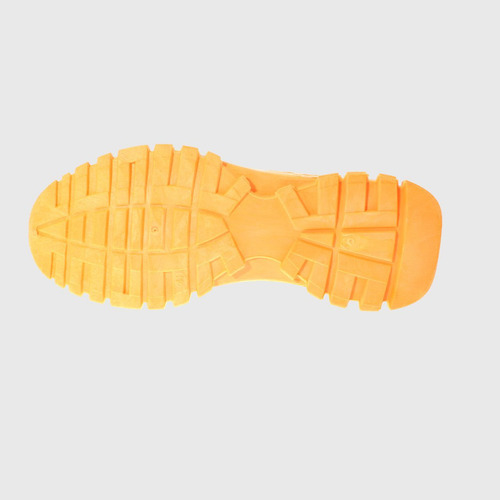 Zapatilla N/naranjo Vía Franca Art. 82109a20814hnblackorange