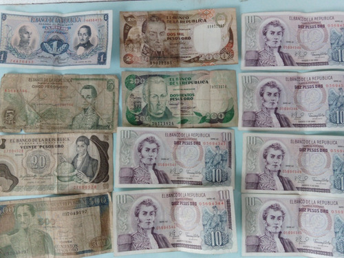 Monedas Y Billetes Antiguos 