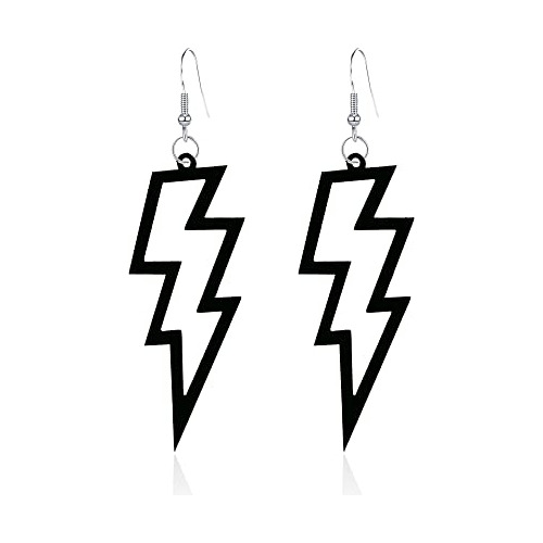 Aretes Punk Neon 80s 90s Para Mujeres Y Niñas