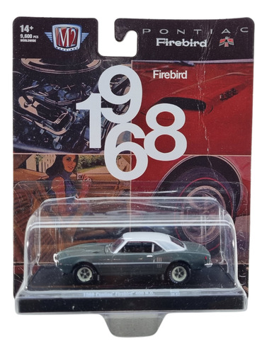 Serie Auto-drivers Esc. 1:64 Modelos A Elegir M2 Machines 1968 Pontiac Firebird 400 H.o