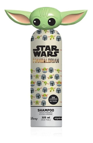 Imagen 2 de 2 de Shampoo Baby Yoda 320ml Algabo