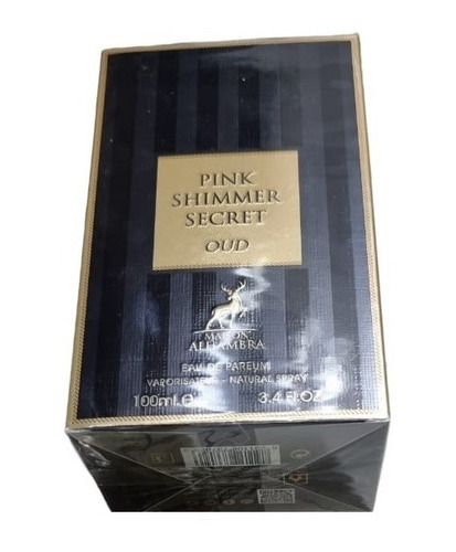 Pink Shimmer Secret Oud Maison Alhambra Edp 100ml Spray