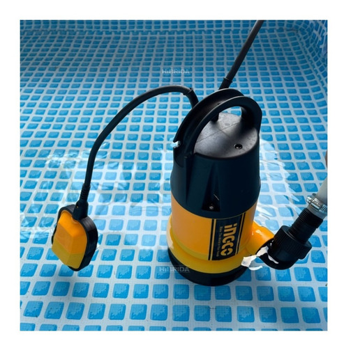 Imagen 9 de 10 de Bomba Sumergible Agua Sucia/limpia 1hp 750w 220v Industrial
