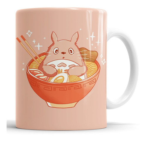 Taza Mi Vecino Totoro - Ramen De Cerámica