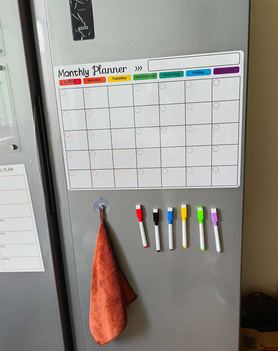 Plan Message Board Schedule Pvc Whiteboard Sticker 10ml Eras