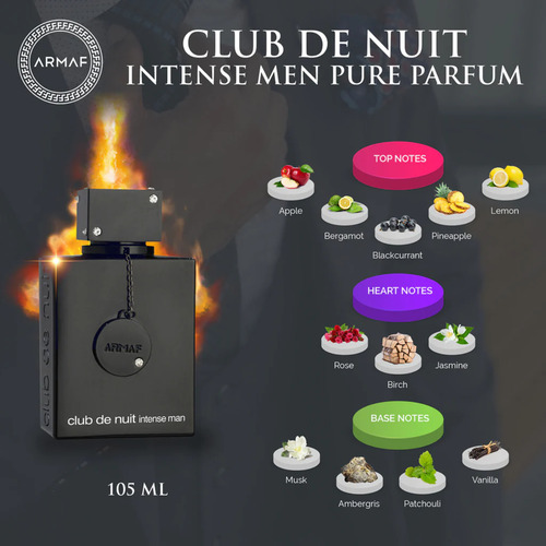 Armaf Club De Nuit Intense Edt 105ml Para Hombre
