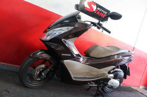Imagem 5 de 11 de Honda Pcx 150 Dlx 2018 Marrom