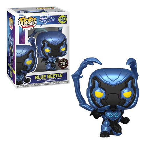 Funko Pop Dc Heroes Blue Beetle Blue Beetle Chase