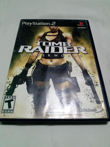 Tomb Raider Underworld Ps2 (caja, Portada Y Disco)