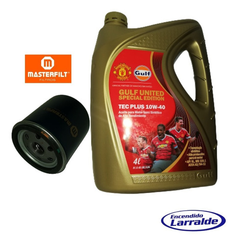 Filtro Masterfilt Aceite Gulf 7000 Ford Ka Zetec Rocam 1.0