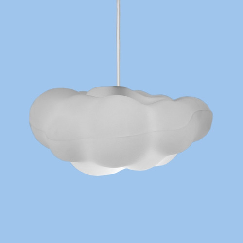 Imagem 3 de 3 de Luminária Pendente Lustre Nuvem Fofinha De Teto Bebê Bivolt