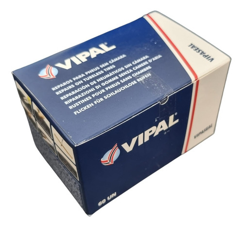 Imagem 6 de 6 de Refil Vipal Inserto Macarrão Conserto Pneu Carro C/ 60 Unid