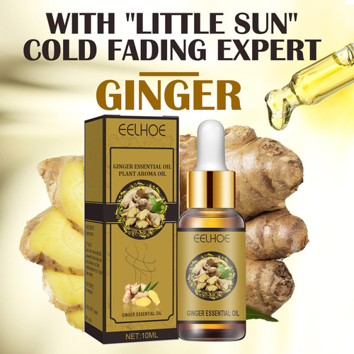 Aceite De Jengibre Adelgazante M, Masaje De Estómago Desinto