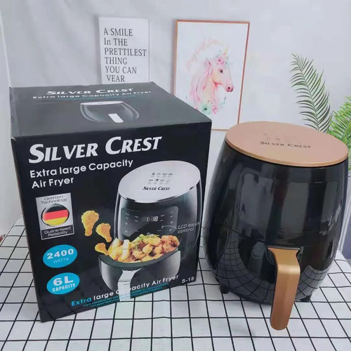 Freidora De Aire Sin Aceite Electrica Digitalair Fryer 6l Multifuncional 1400w