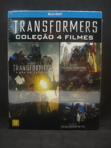 Blu-ray - Transformers - Coleção com 4 Filmes