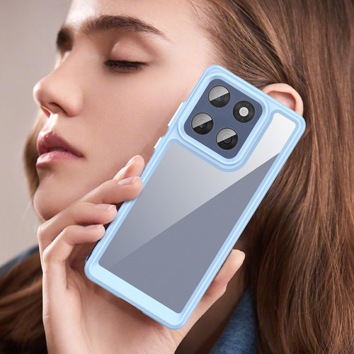 For Xiaomi Poco C71 / Redmi A5 Funda Case Acrilico Transparent Cristal