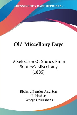 Libro Old Miscellany Days: A Selection Of Stories From Be...