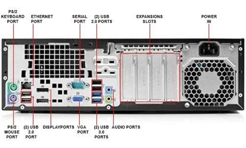 Imagem 4 de 6 de Computador Cpu Hp Prodesk Core I5 4gb 500gb - Novo