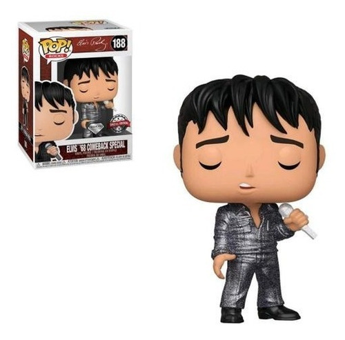 Set Funko Pop- Presley ( Elvis (diamond #188 ), #188, #186 )