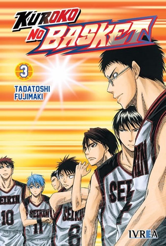 Manga Kuroko No Basket Tomo 03 - Ivrea
