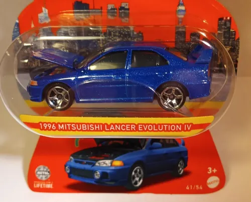 Mitsubishi Lancer Evolution Matchbox Moving Parts Superfast
