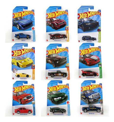 Pack De Hotwheels Empaque Individual X 5 Unidades