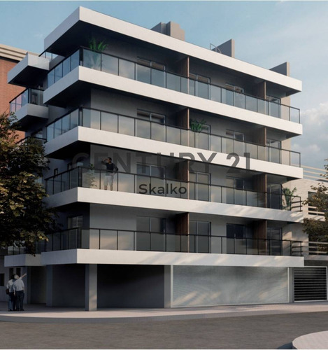 Imagen 2 de 4 de Venta Monoambiente Barrio Echesortu Con Balcón Al Frente En Construcción