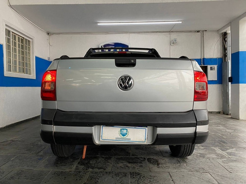 Imagem 11 de 15 de Volkswagen Saveiro 1.6 Cross Ce Manual 2014 Prata